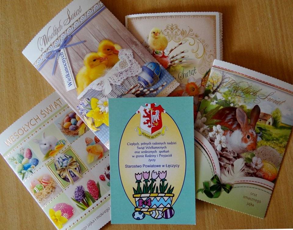 Powiat Łęczycki rezygnuje z wysyłania kart pocztowych na Święta Wielkanocne