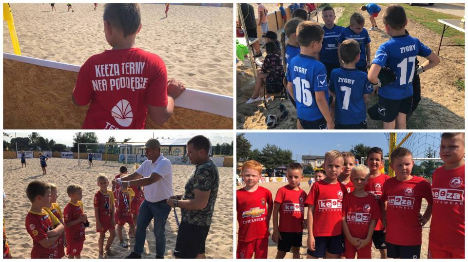 Piast Gliwice triumfuje w pierwszym dniu Termalnego Pucharu Poddębic w Beach Soccerze