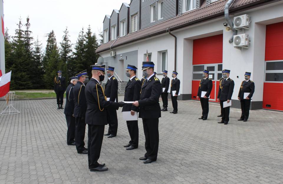 Dzień Strażaka w łęczyckiej Komendzie Powiatowej PSP