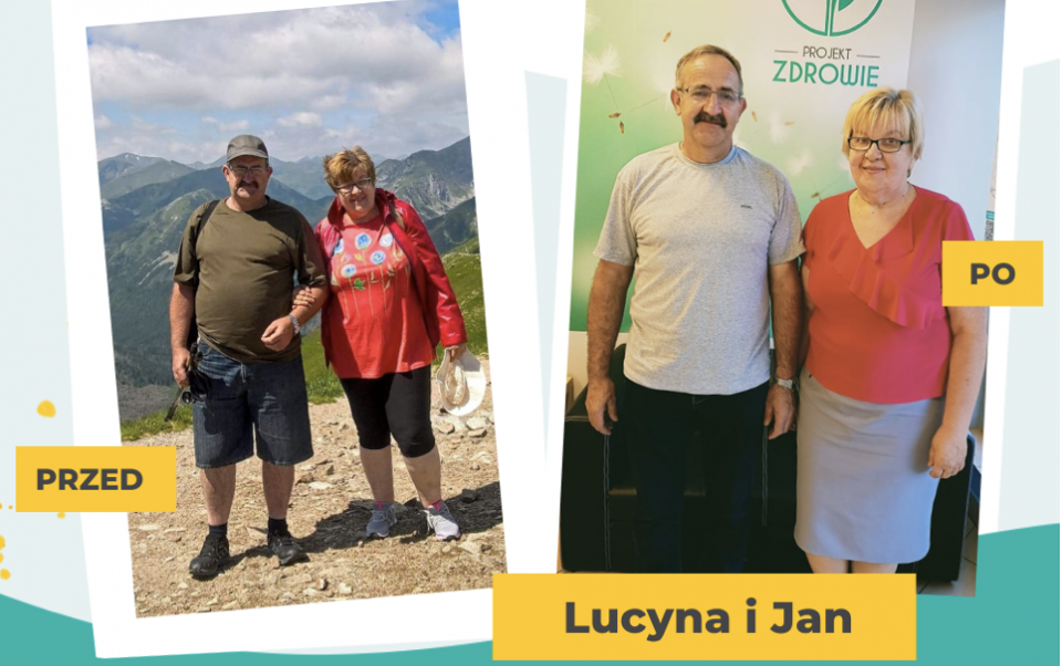 Niesamowita przemiana Lucyny i Jana! Spójrz, ile stracili na wadze dzięki konsultacjom dietetycznym