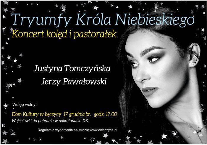 Kolędy i pastorałki zabrzmią w łęczyckim DK. Zbliża się koncert Justyny Tomczyńskiej i Jerzego Pawałowskiego