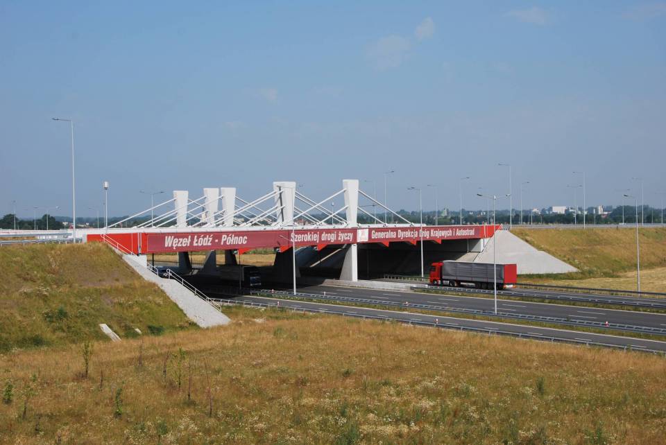 Autostrada A1: Na węźle Łódź Północ wraca stała organizacja ruchu