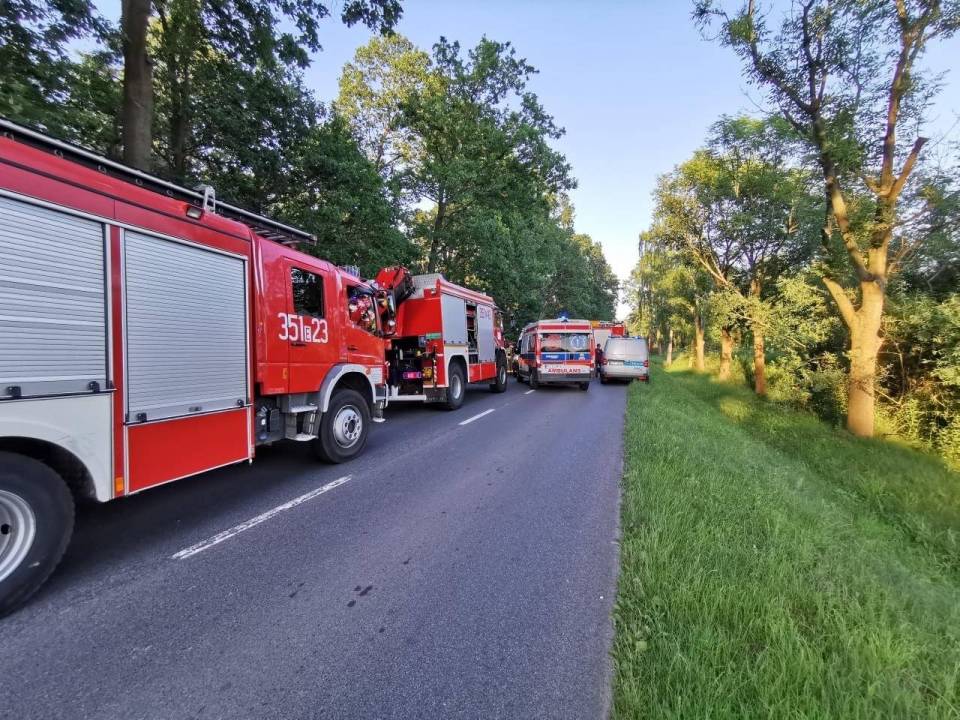 Śmiertelny wypadek w Skierniewicach, w akcji wszystkie służby ratunkowe