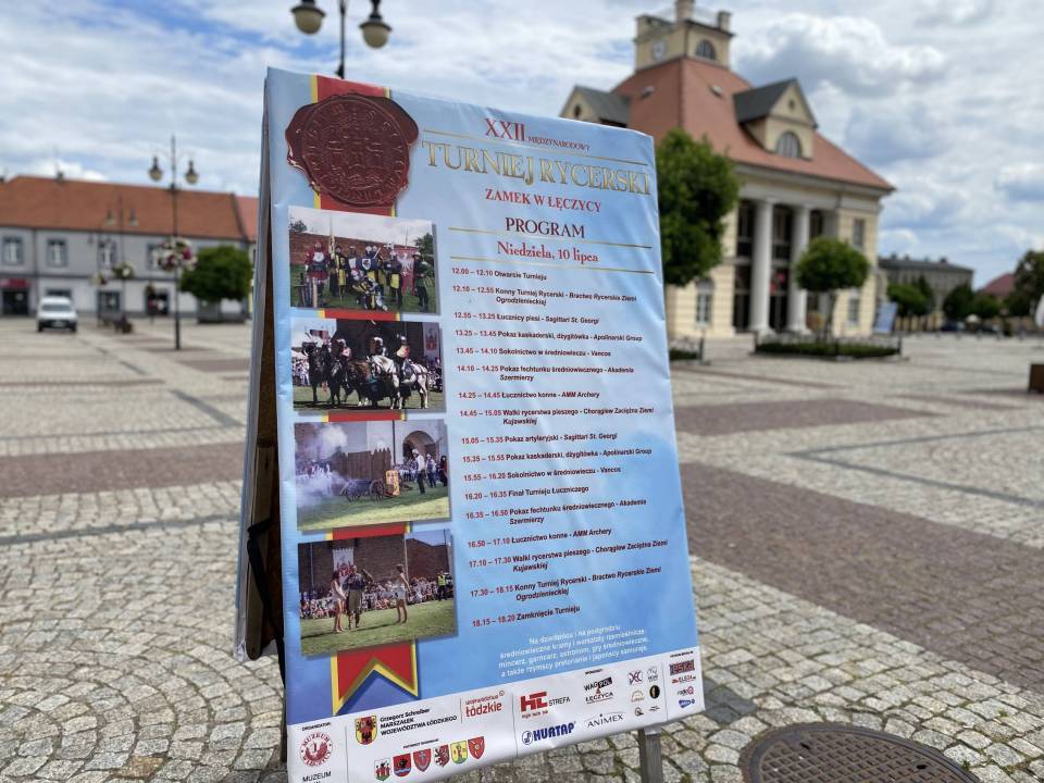 Międzynarodowy Turniej Rycerski na Zamku Królewskim w Łęczycy już w ten weekend. Zaplanowano wiele atrakcji, sprawdź program i cennik