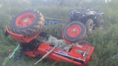 Śmierć 47-latka, zginął przygnieciony przez traktor