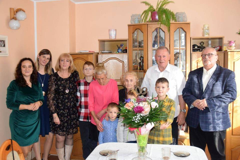 Piękny jubileusz mieszkanki Łęczycy. Pani Natalia świętowała 100. urodziny