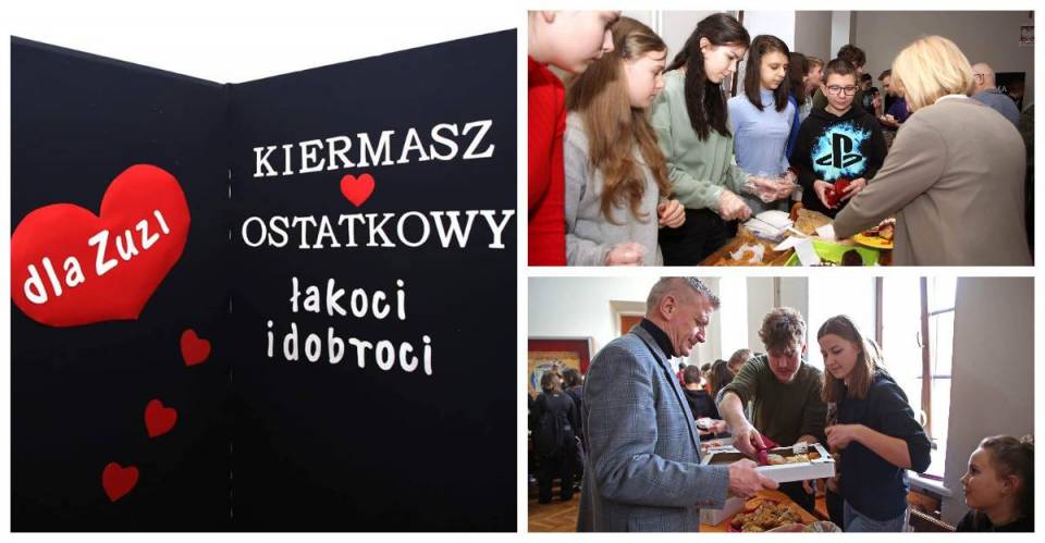 Charytatywny kiermasz w "Grodzkiej". Społeczność szkolna pomaga jednej z uczennic