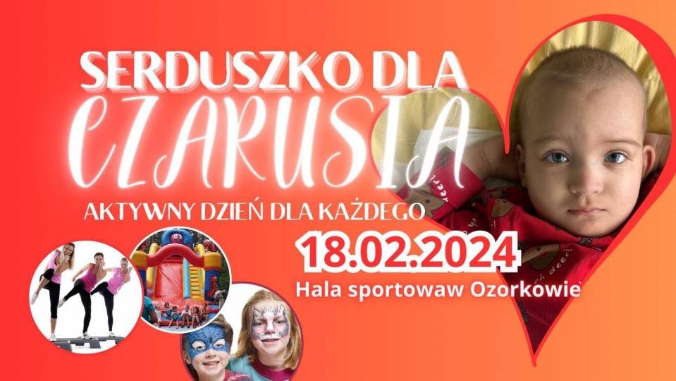 Serduszko dla Czarusia, czyli kolejna akcja charytatywna dla mieszkańca Ozorkowa