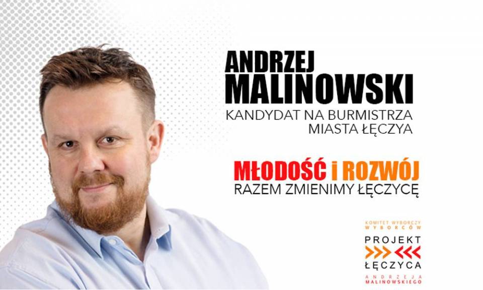 Andrzej Malinowski – kandydat na burmistrza Łęczycy w rozmowie z ELE24