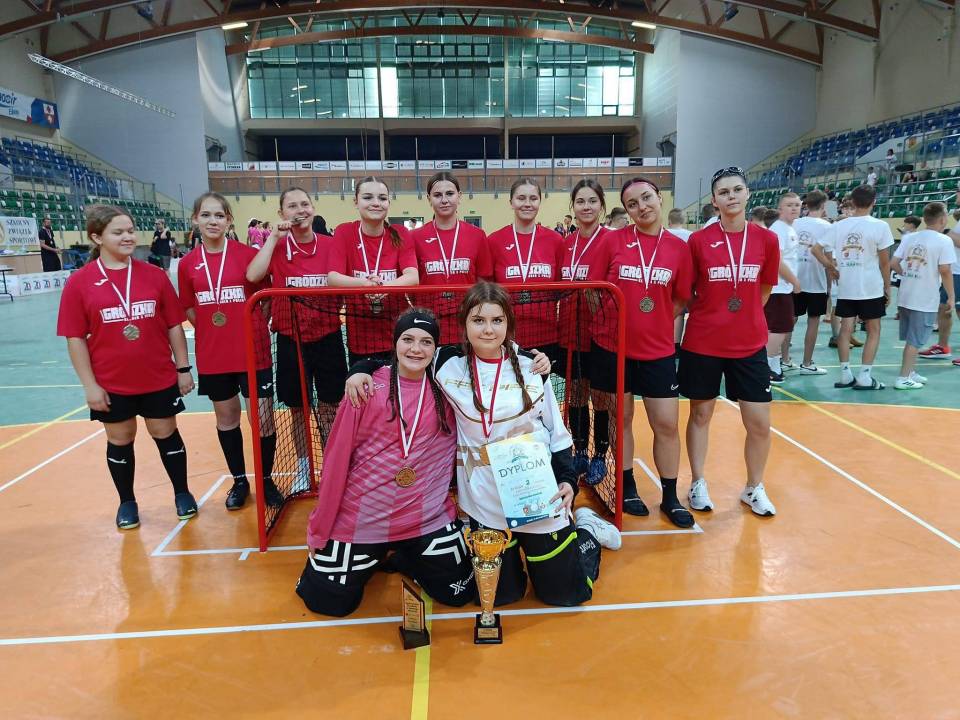 Uczennice „Grodzkiej” Wicemistrzyniami Polski w Unihokeju!