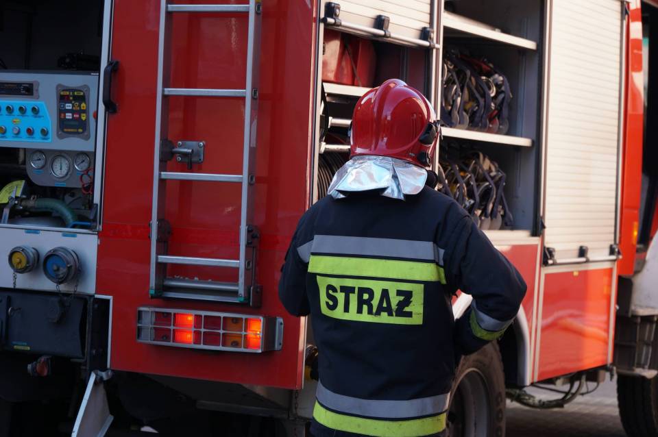 Wybuch gazu przy Poznańskiej, dwie osoby ranne. W akcji wszystkie służby ratunkowe