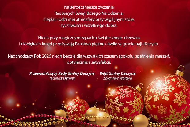 Boże Narodzenie 2025 - Gmina Daszyna