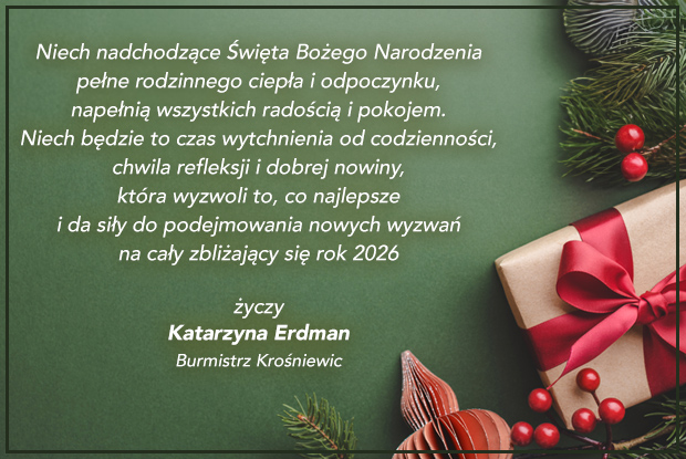 Boże Narodzenie 2025 - Miasto Krośniewice