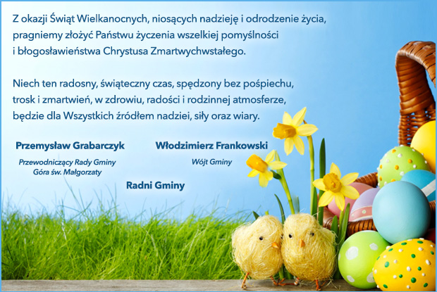 Wielkanoc 2026 - UG Góra św. Małgorzaty